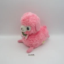 Alpaca Baby Alpacasso Pink D1703B Amuse Plush 6" Stuffed Toy Doll japan