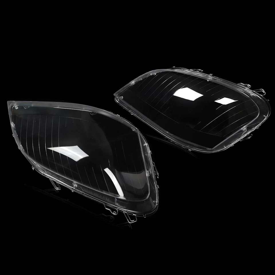 For Mercedes Benz W164 ML ML350 2006-2008 Pair Front Headlight Lens Cover Lense Foto 4 de 4