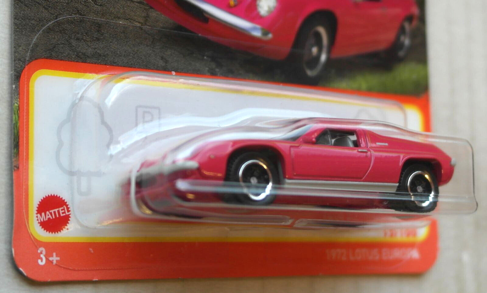 Matchbox 1972 Lotus Europa Special himbeer NeuOVP Sportwagen Mattel HW Auto 72