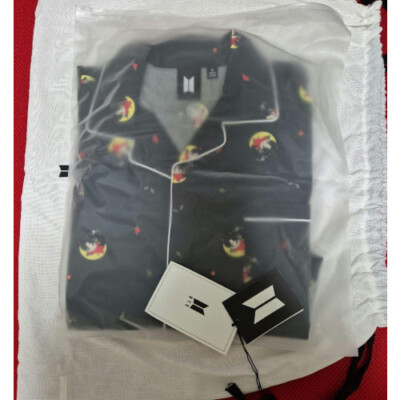 BTS Artist Made JIN BAD DAY PAJAMA Set Black M Size