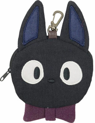 Ensky Ghibli Diecut Denim Pouch Kiki's Delivery Service Jiji Small