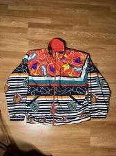 VINTAGE Head Nautical Jacket Mens XL 90s Retro Casual  Sport Maritime Glam USA