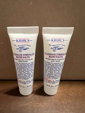 2x Kiehl's Ultimate Strength Hand Salve Moisturizer 1oz / 30ml Each