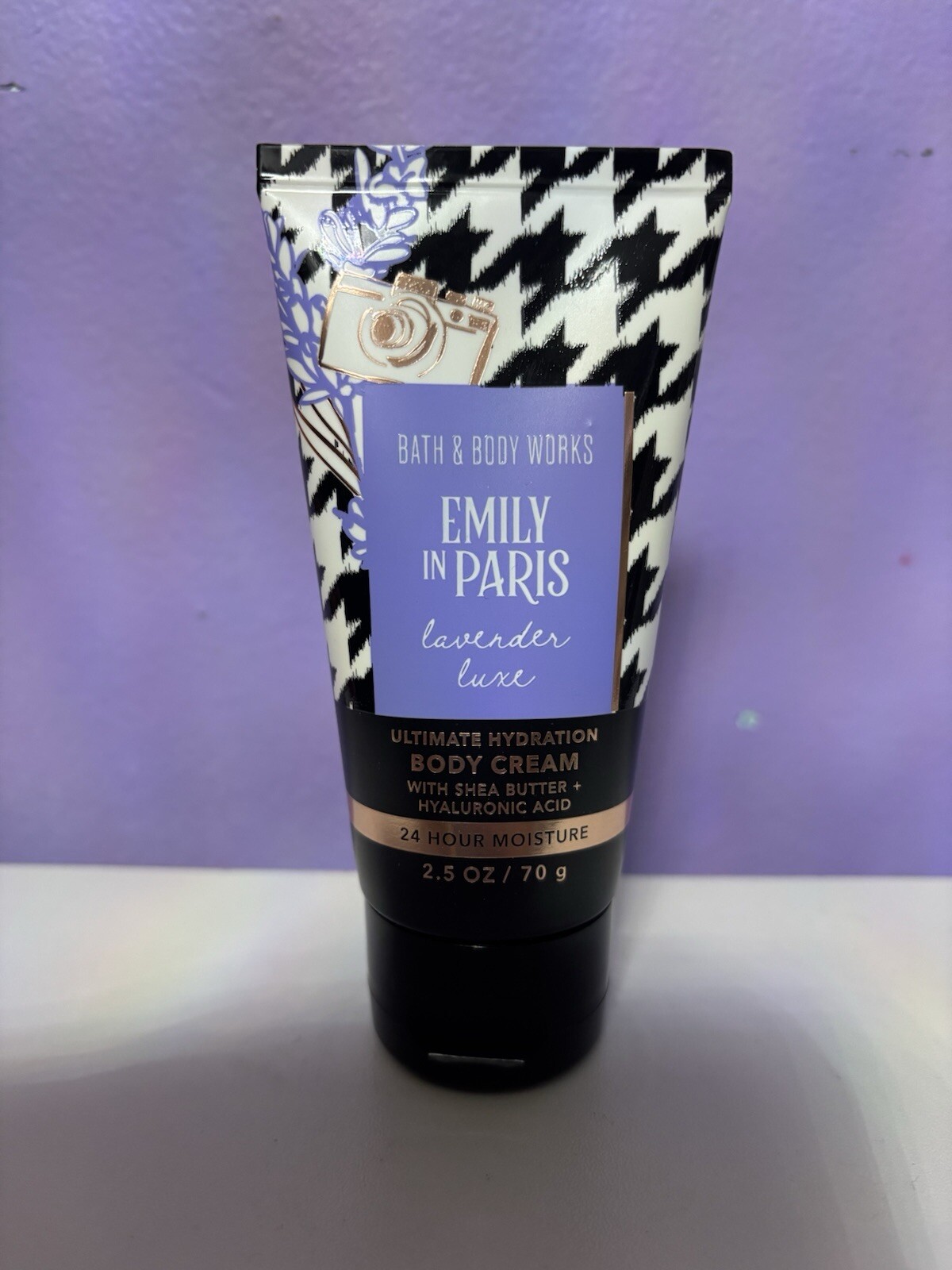 Bath & Body Works X Emily In Paris Lavender Luxe Travel Body Cream