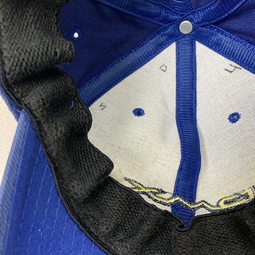 Vintage Reebok DMX Fitted Hat Size M-XL (Very Worn) Blue - Picture 13 of 15