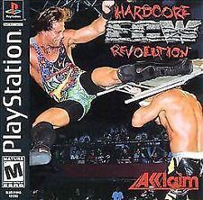 ECW: Hardcore Revolution (Sony PlayStation 1, PS1) Authentic, disc only, tested
