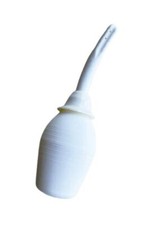 Vaginal Douche Kit / Enema with Durable Silicone Bulb  Long Insertion Tip