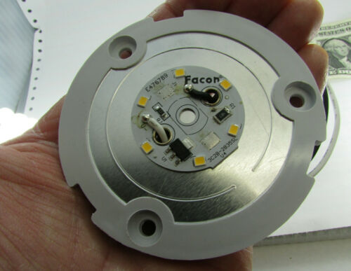 Facon Super Thin 12V DC Surface Mount LED Dome Lights 3W 230 Lumens 4000K Cool W - Bild 7 von 12