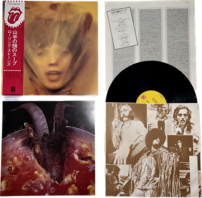 The Rolling Stones GOATS HEAD SOUP w/Obi Inner Sleeve Insert Vinyl