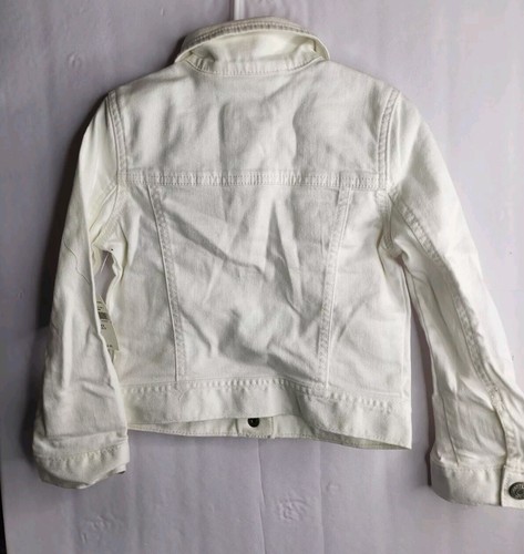 Gapkids XS White Jacket Denim Stain Resistant (BHKJXD) - Picture 3 of 6