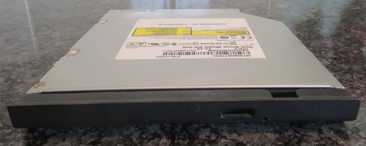 Fujitsu AH530 Lifebook Laptop SN-208 CD/DVD Drive and Bezel Fujitsu AH530 Lifebook Laptop SN-208 CD/DVD Drive and Bezel