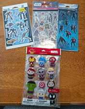 Hallmark Multicolor Sticker Pack Lot Marvel Star Wars Transformers Movies  TV