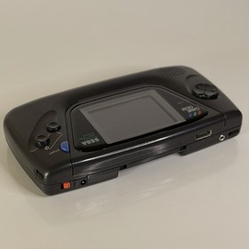 SEGA Game Gear Handheld Console System Black + 4 Games - BUNDLE ⚠️TESTED & WORKS
