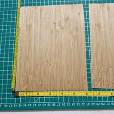 Dollshouse Wood Flooring Pressed Bamboo Sheets light carbon. 6" X 8" X2 Sheets