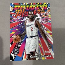 2025-26 Topps Power Players #PP-8 Kawhi Leonard - Clippers