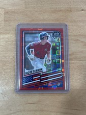 2026 Panini Jacob Seamon USA Stars & Striipes Baseball Prizm Red Pandora /39