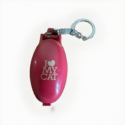 Takara Pocket Critters Schlüsselanhänger I Love My Cat Key Ring 1993 selten Vintage