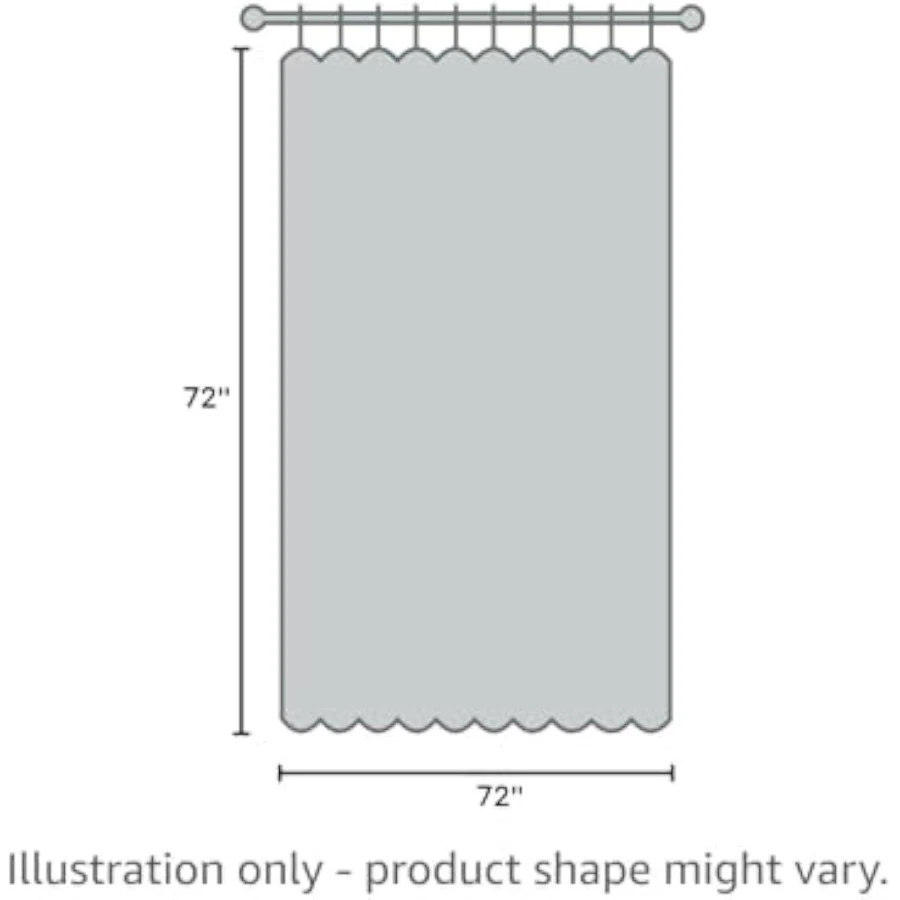 Cortina de Ducha Rosa Colorido Lindo Shabby Chic Rosas y Lunares Hom Foto 4 de 4