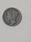 1937 Mercury Dime 90% Silver Winged Liberty Head