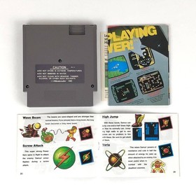 [] North American version Famicom NES Metroid /Metroid Box theory/flyer Damaged