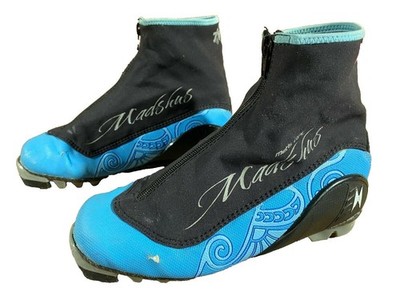 Madshus Metis RPC Nordic Cross Country Ski Boots Size EU38 US6.5 for NNN 1984