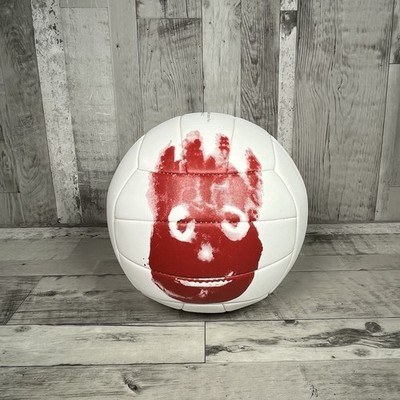 Wilson Cast Away Film Volleyball Replikat Ball rot Handabdruck 2001 Vintage Tom Hanks