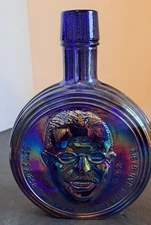 Vintage Wheaton Glass First Edition Commemorative Bottle Theodore Roosevelt