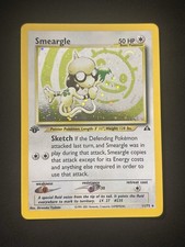 Smeargle 11/75 Neo Discovery Holo 1st Edition Pokémon TCG - NM on eBay