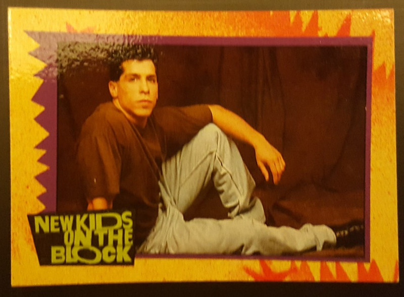 NKOTB Quiz! Danny Wood New Kids on the Block Topps 1 trading card #71