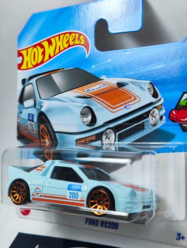 Hot Wheels 2025 NEW Case Q Ford RS200 Gulf SC (Promo Combine Shipping) - Picture 2 of 3