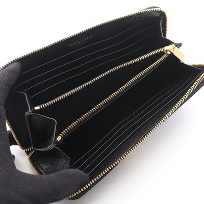 小物 SAINT LAURENT PARIS Long wallet leather SAINT LAURENT PARIS Monogram long wallet 358094BOW011000 leather