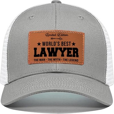 Baseball Cap for Men - Gifts for Men - Grey Baseball Cap Small-Large Lawyer