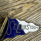 Vintage 1904-1940s Patriotic Political Buttons Lot of 3 Pins RARE GEMS!  — photo 5