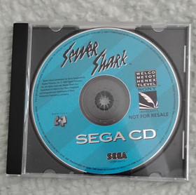 Sewer Shark for Sega CD.  Game, case, manual.  Box has wear