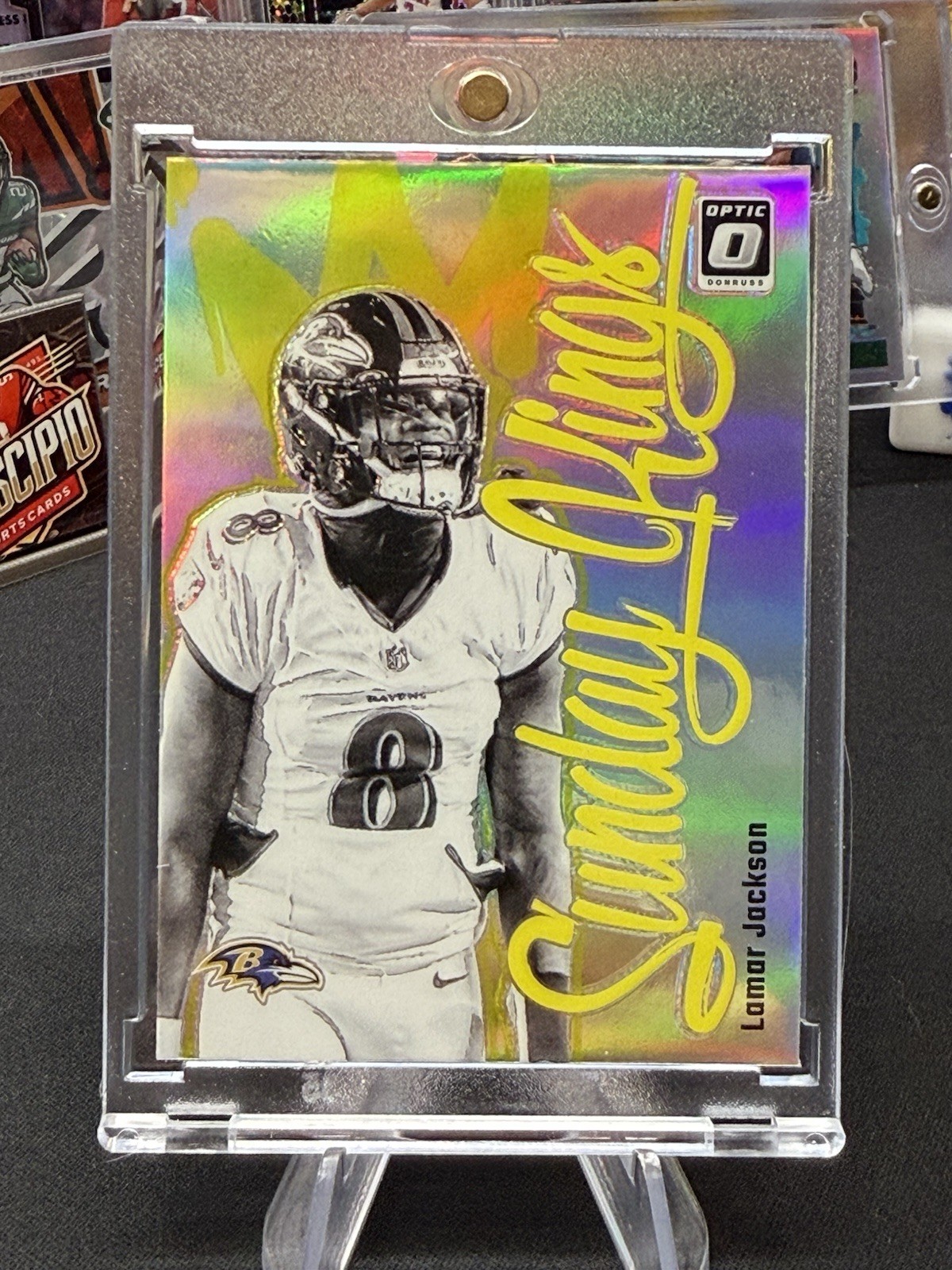2024 Panini Donruss Optic Sunday Kings Lamar Jackson #28