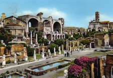 10324 Cartolina Roma (RM) Foro Romano 1958
