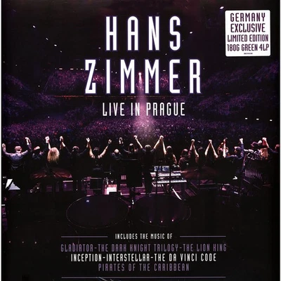 Hans Zimmer - Live In Prague Limited Dark (Vinyl 4LP - 2023 - EU - Original) - Bild 1 von 2