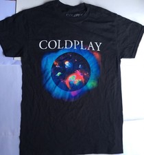 COLDPLAY T-SHIRT MERCH OFFICIAL SIZE "S" TOUR "MUSIC of the SPHERES"MEXICO 2022