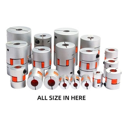 Klauenkupplung BF Wellenkupplung flexibel 3,4,5, 6, 6,35, 8,10,12-30mm Aluminium