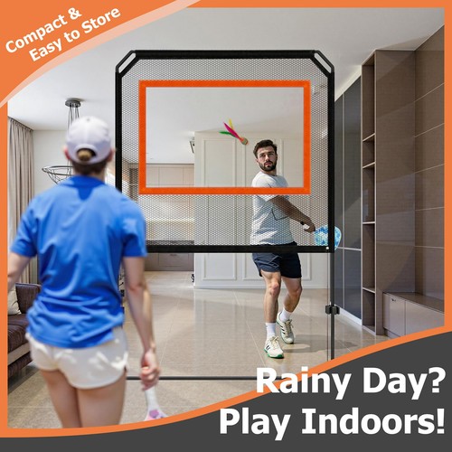 Gioco di Paddle da Interno con Rete - Tutto in Uno Set da Esterno e Interno con Rimovibile... - Foto 6 di 7