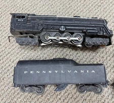 Lionel 671 Vintage Die-Cast Steam Turbine Locomotive with Coal cart