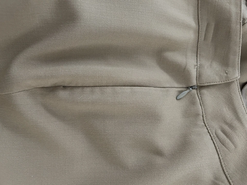 Women’s Kate Hill Camel Color Wool Dress Pants Size 8 Made In Turkey - Image 4 of 4