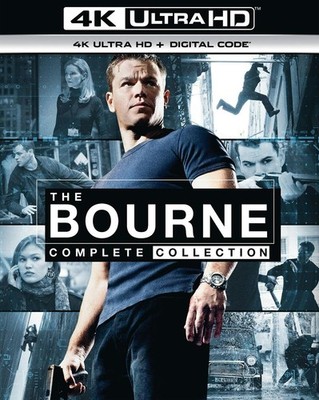 The Bourne Complete Collection 4K UHD Blu-ray Matt Damon NEW