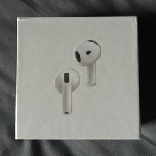 Apple AirPods 4 ANC White In-Ear Bluetooth Earbuds w/ Built-In Mic