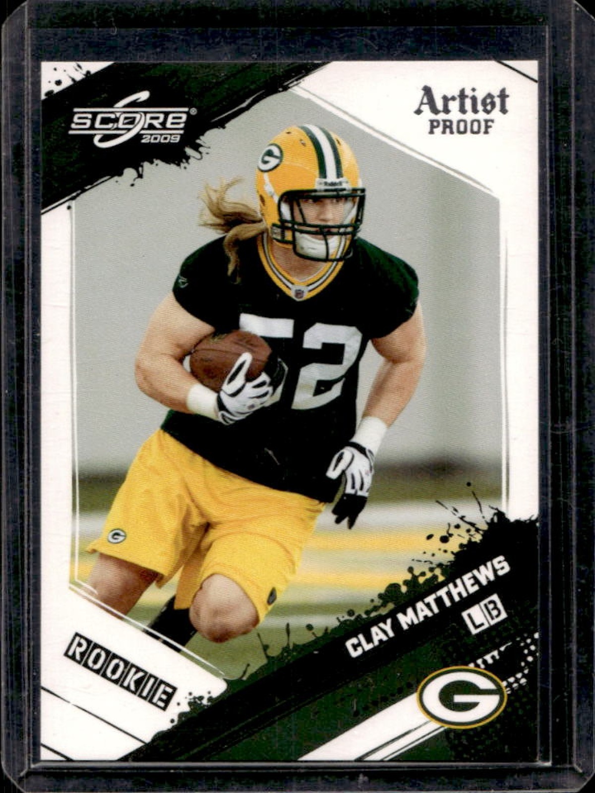 Clay Matthews Score Inscriptions #324 Artists Proof