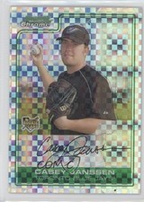 2006 Bowman Draft Chrome X-Fractor 97/299 Casey Janssen #BDP26 2t9