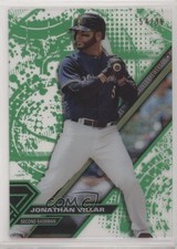 2017 Topps High Tek Pattern 1 Green Rainbow 54/99 Jonathan Villar #HT-JV 0h1