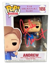 Emilio Estevez Signed Funko Pop Breakfast Club Andrew Autographed JSA COA