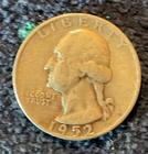 1952-S 25C Washington Quarter 90% Silver