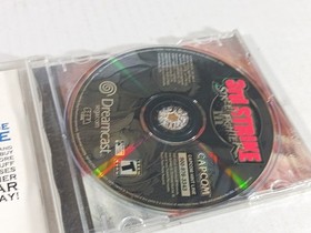 Street Fighter III 3rd Strike Sega Dreamcast Tested Water Damaged Case Art